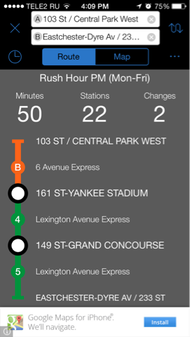 Be in control of your journey with New York Subway Map NY Metro route photo