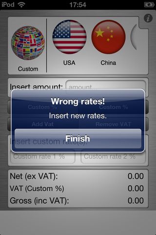 Significant economy with VAT Calculator HD VAT Calculator wrong rate photo