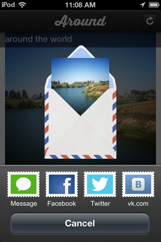 Around — whatever happens near you around send photo