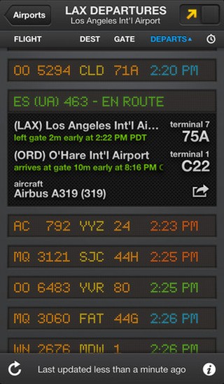On board with FlightBoard flightboard lax departures 2 photo