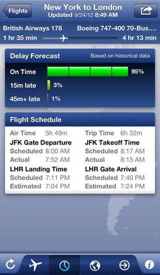 On board with FlightBoard flightboard new york to london 2 photo