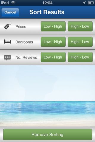homeaway sort resusts photo