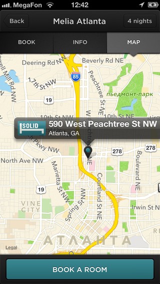 hoteltonight map photo