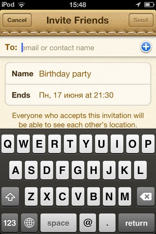 invite friends photo