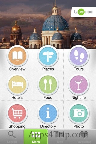 Petersburg in Your Hand — the smart guide to St.Petersburg petersburg in hand menu photo