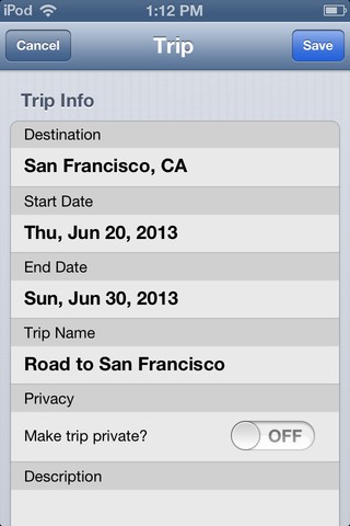 tripit plan trip photo