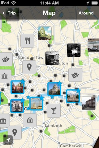 tripomatic map photo