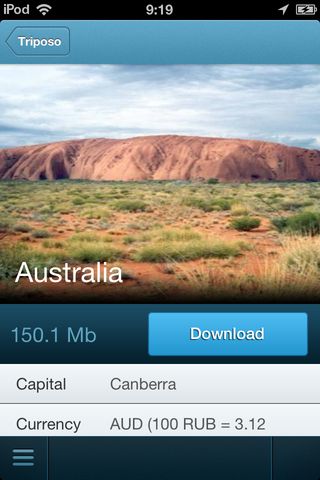 The world at a glance with Triposo triposo australia photo