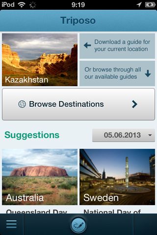 The world at a glance with Triposo triposo kz photo